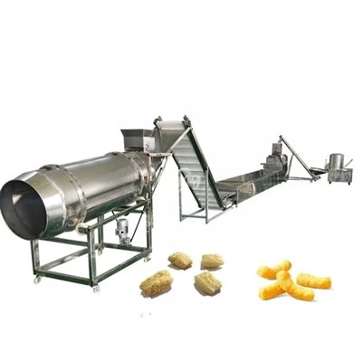 Strømbesparende popcornproduktionslinje
